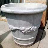 Large concrete pots 